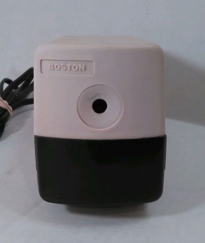 BOSTON Model 19 Electric Pencil Sharpener Vintage 296A Tested FAST SHIPPING