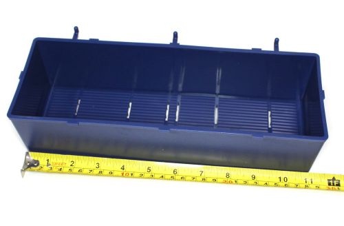 NEW BLUE Parts Storage Bins  Hooks to Peg Tool Board - Workbench- FREE SHIPPING