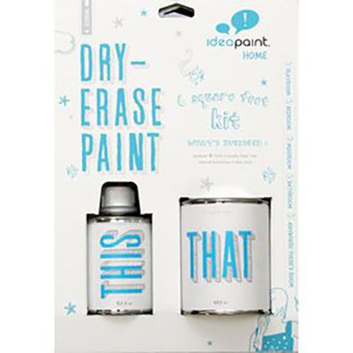 ideapaint HOME Dry-Erase Paint One Case of 6 Foot kits 36 Square Feet Total