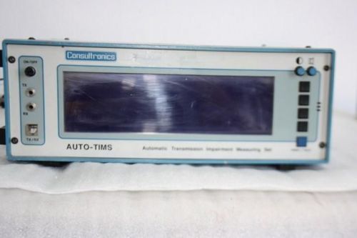 CONSULTRONICS AUTO-TIMS AUTOMATIC DATA LINE ANALYSER - SWEEP TEST PHONE LINES