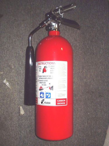 KIDDE Fire Extinguisher Dry Chemical BC 5B:C Carbon Dioxide 17&#034; H PRO5CDM |MV3|