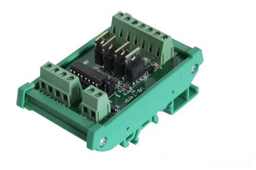 4 Ways PLC PNP or NPN Signal Output Power Amplifier Board Overcurrent Protection