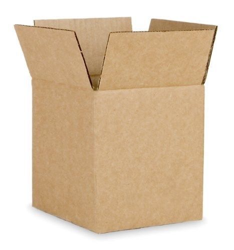 EcoBox Brand Corrugated Shipping Box 6 x 6 x 6 Inches, Pack of 25 (E-56-25)