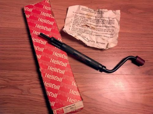 HELICOIL H-COIL SCREW THREAD MANDREL INSTALL SID67400067488 #7751-4 SIZE1/4-20
