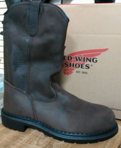 Mens Red Wing 11&#034; Pull On Steel Toe Boot 2270 Sizes in Description