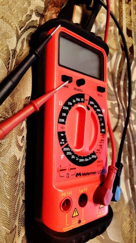 Meterman (amprobe) lcr55 handheld component tester for sale