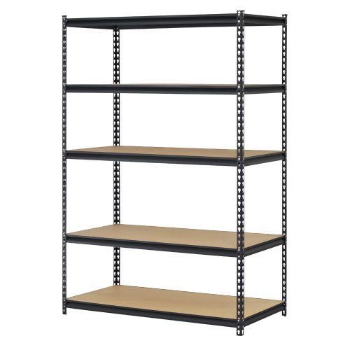 Metal storage rack shelf garage shelving 5 shelves heavy unit 4,000 pounds home for sale