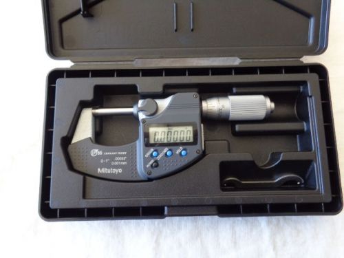 Mitutoyo 293-335-30 Digimatic Micrometer, Range: 0-1&#034;/0-25.4 mm