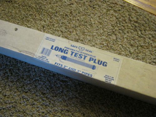Safe-t-seal g.t. water products inc. pneumatic/hydraulic long test plug #ltp23 for sale