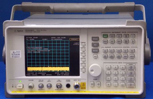 Agilent 8563EC Opt 006 Spectrum Analyzer 30Hz-26.5GHz w/ 85620A Mass Memory Mod.