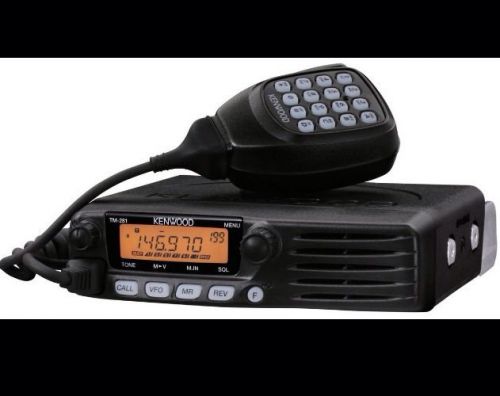 Kenwood TM-281A VHF 65 Watt Mobile Two Way Radio NEW