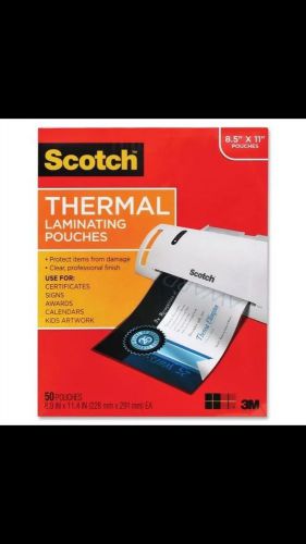 Scotch Thermal Letter Size Laminating Pouches - MMMTP385450