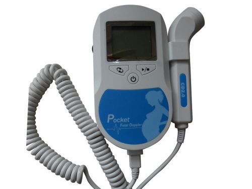 CONTEC Pocket Fetal Prenatal Doppler Heart Monitor LCD Display Sonoline C1