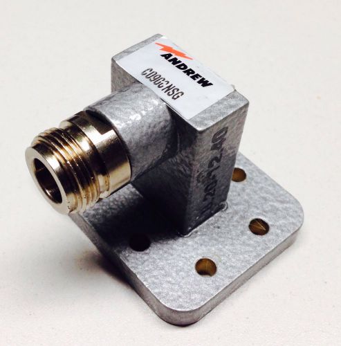 Andrew waveguide to coax transition part#c090cnsg &#034;n&#034; female connector for sale