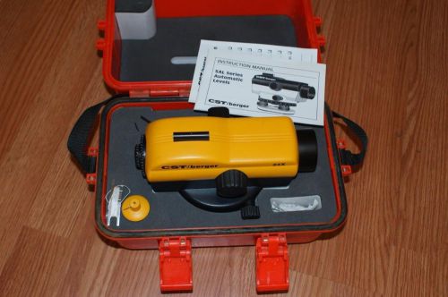 CST/BERGER 24X AUTOMATIC LEVEL WITH HARD CASE UNUSED