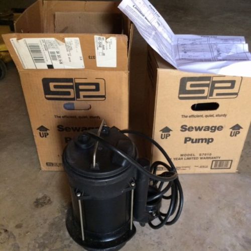 Steven&#039;s Sewage Pump - New - 1/2 HP