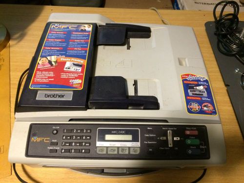 brother mfc - 240c fax/scanner/copy machine