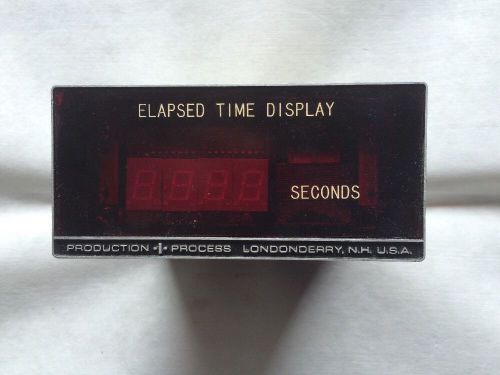Production Process Meter Elapsed Time ET2-S .03-99.99 Sec.