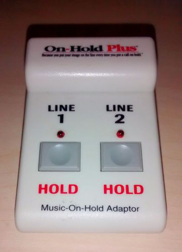On Hold Plus 2 Line Music On Hold Adpater Model MOH 150