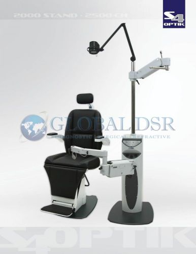 S4OPTIK NEW 2500 Examination Chair w/ 2000 Instrument Stand Package