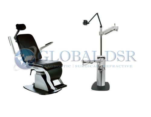 S4OPTIK NEW 1800 Examination Chair w/ 1600 Instrument Stand Complete Exam Lane