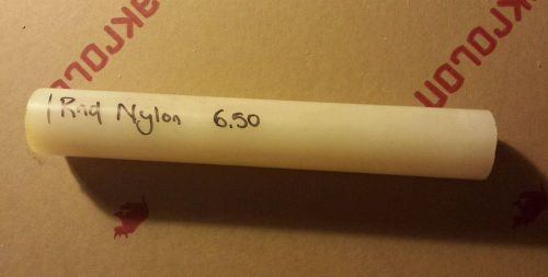Nylon 6/6 Round Rod (Extruded) Natural - 1 X 6.50