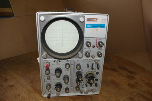 Fairchild DuMont 766H Signal Analyzer Oscilloscope IBM Tech Modified