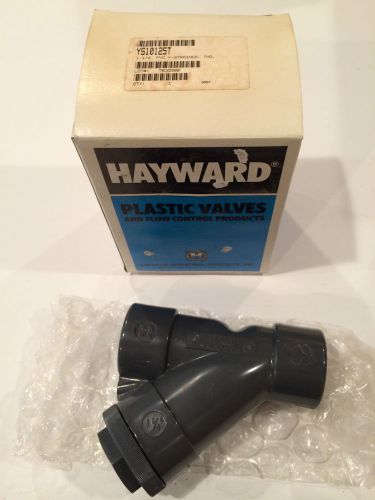 Hayward YS10125T 1 1/4&#034; PVC Y-Strainer Threaded New in Box