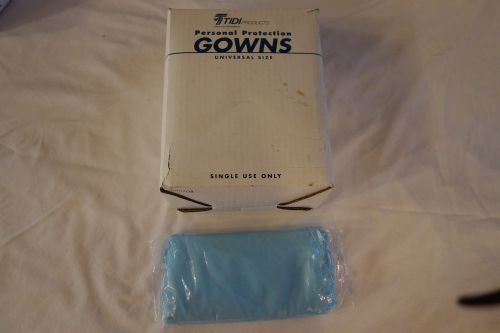30 TIDI P2 PERSONAL PROTECTION GOWN DRAPE SCRUBS 8576 ADULT NEW