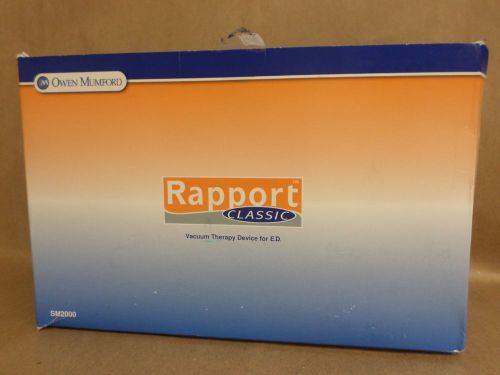 NEW   RAPPORT VACUUM THERAPY DEVICE FOR Erectile Dysfunction    kc1