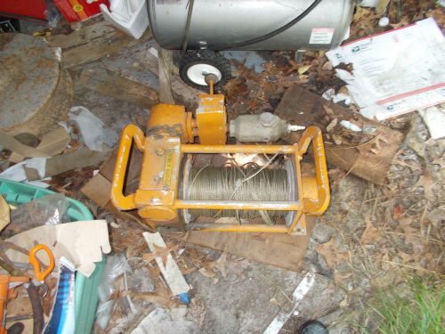Ingersoll rand beebe bros. brothers dinky tugger 1000  air winch for sale