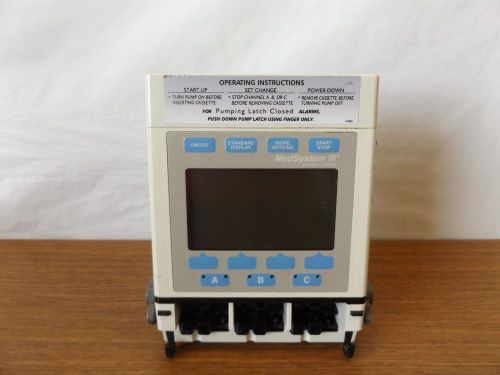 Alaris IVAC Medsystem III 2863 Infusion Pump Tested  with  6 month Warranty