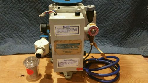 Single Head Dental Liquid Ring Vacuum Pump - 11 Hg - 1 HP vacstar turbine ind.