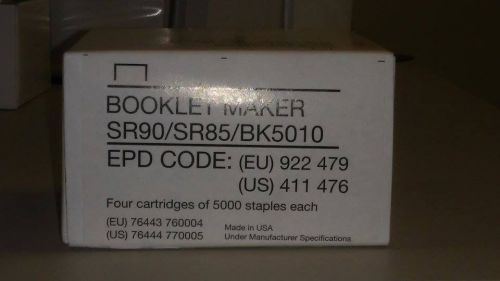 ~RICOH~BOOKLET MAKER~SR90/SR85/BK5010 CARTRIDGES~STAPLES~4 BOXES OF 5000~