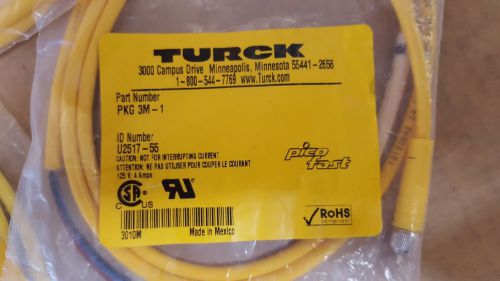 (Qty 3) Turk PKG 3M-1 Cables