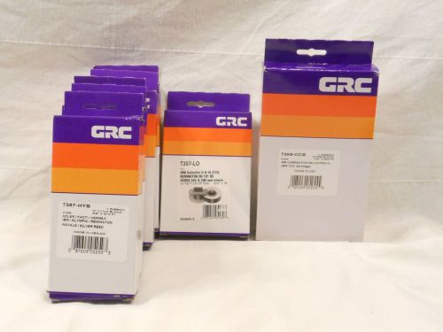 Grc typewriter ribbons/cartridges, t357-lo, t387-hyb, t384-cob, lot of 7 for sale