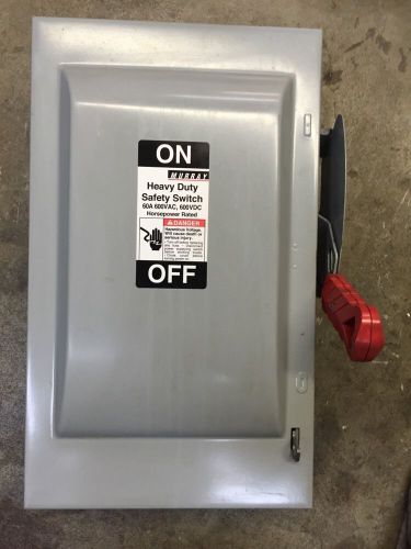 Murray 60 Amp Fused Safety Switch