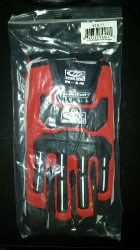 Ringers gloves impact r-14 red color size xl brand new for sale