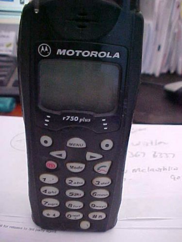 Motorola nextel iden r750 plus Intrinsically Safe radio h44uch6rs6an IMEI #a667