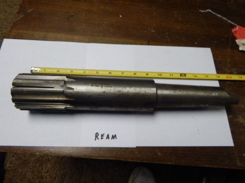 Peerless  2-1/2&#034; adjustable reamer  6 double flute (12) # 114636 with morse # 5 for sale