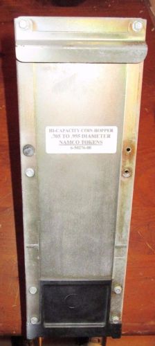 ROWE HI-CAPACITY COIN HOPPER 6-50276-08, F/ NAMCO TOKENS .705 -.955, BC-3500 +