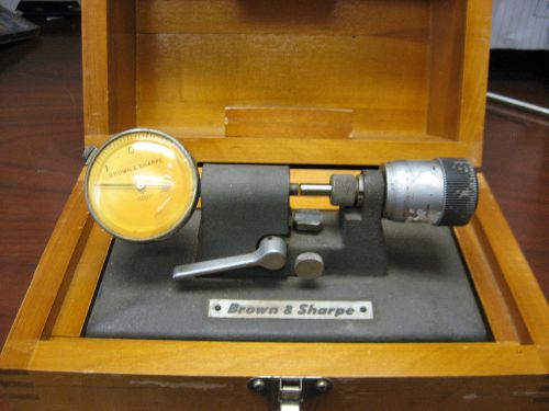 B &amp; s- bench micrometer/comparator-model 245(0- 0.5&#034;)10 for sale