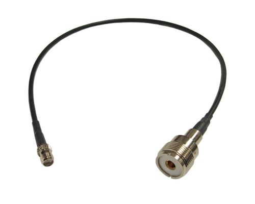 Cable antenna adapter sma female(f) to uhf female for kenwood portable radios for sale