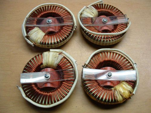 FOUR  4&#034; COILS OR CHOKES OR INDUCTORS  14 GA WIRE