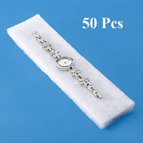 LOT OF 50 SYNTHETIC COTTON INSERTS for COTTON FILLED BOX BRACELET COTTON PADS