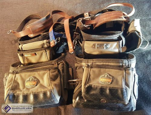 Arsenal Ergodine 2 Work Pouches with XL Belt and Back Belt and Harness