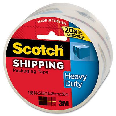 Scotch Packaging Tape Dispenser-2 Inch X 800 Inch Tan 051131642058