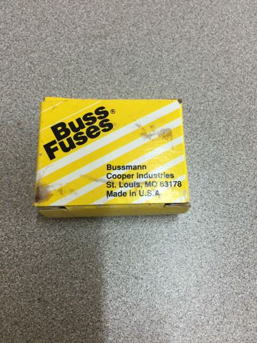 NEW BOX OF 10 BUSSMAN FUSETRON FUSES FNM-6