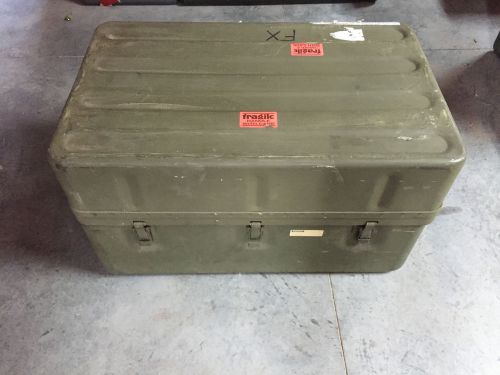 Military Green Metal Storage Case with 22 Drawers NICE!! Bug Out Case