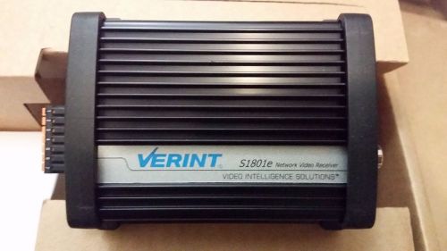 Verint nextiva s1801 network video encoder video intelligence solutions for sale